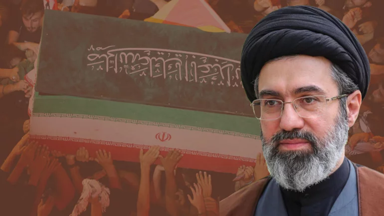 Slain Iranian leader laid to rest, mystery surrounds successor