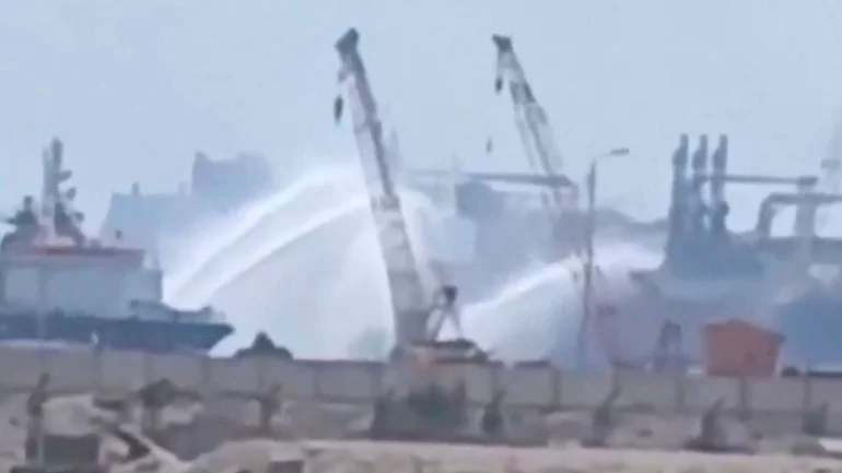 Egypt confirms drone strike on Damietta gas vessels