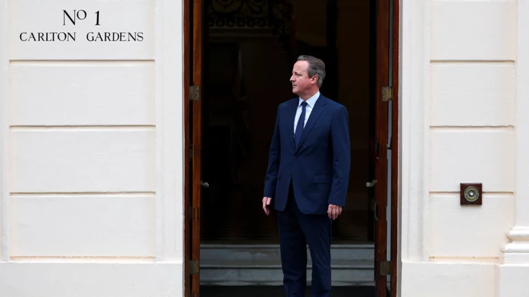 In Paris, UK's Cameron to call for stronger European coordination on Gaza