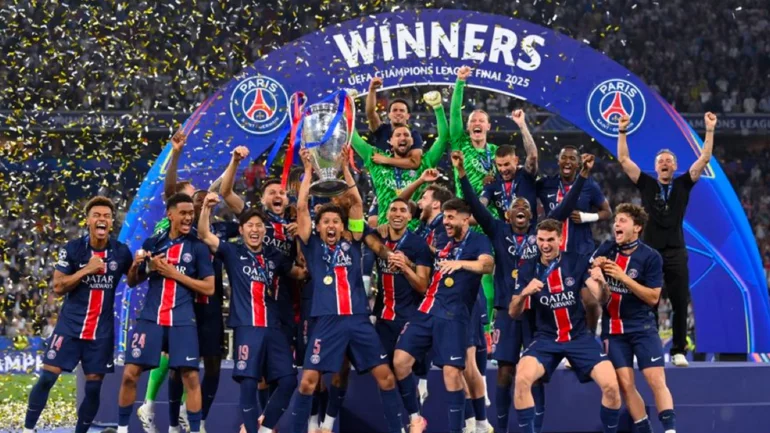 Champions League crown for Qatar, chaos in the French capital