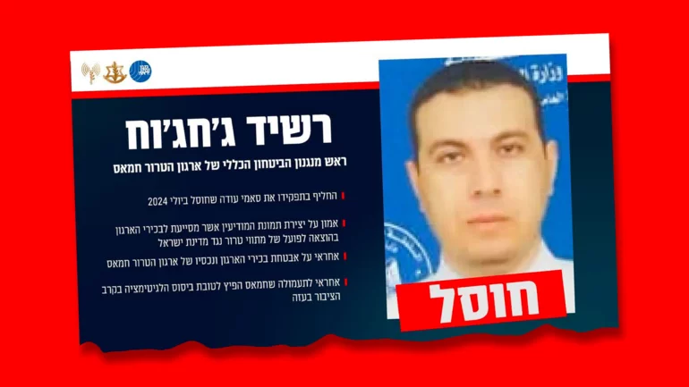 Top Hamas security official eliminated in Israeli operation