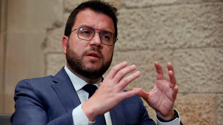 Catalan leader denies spy agency claim he led separatist protest group
