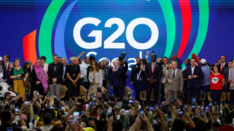 Brazil's first lady insults Elon Musk at G20 social event