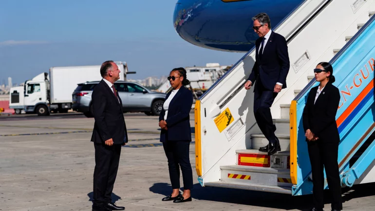Blinken in Israel in last big ceasefire push before US election