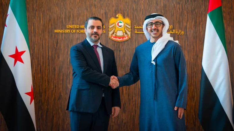 UAE reaffirms support for Syria’s sovereignty and stability