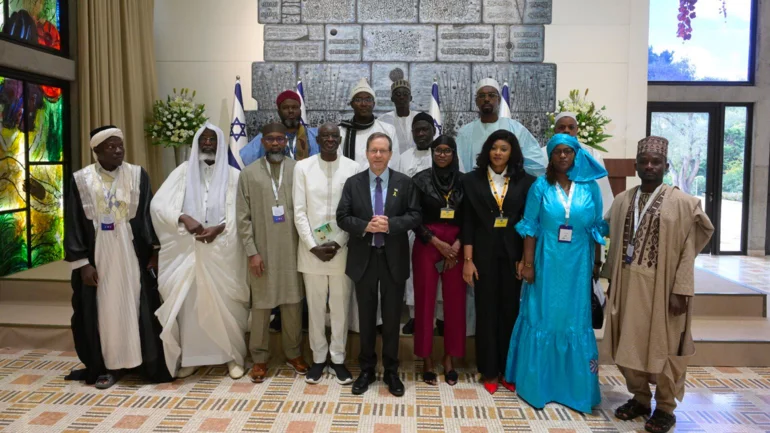 Herzog welcomes African Muslim leaders, calls Africa a ‘Bridge of peace’