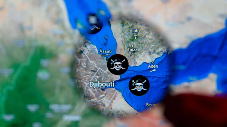 Merchant ship hit by small vessel in Red Sea, UKMTO says