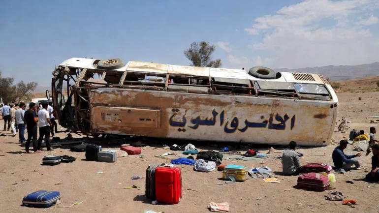 Bus crash in Egypt's Sinai kills 22
