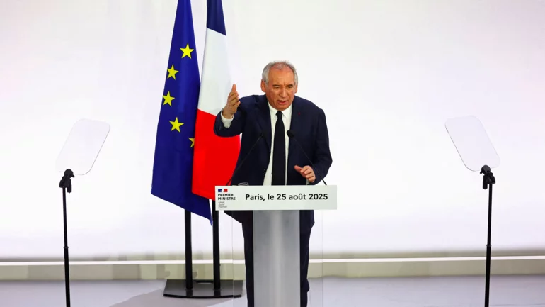 French government risks collapse with budget confidence vote in September