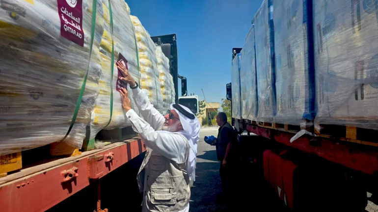 Jordan and Qatar send humanitarian aid to Syria