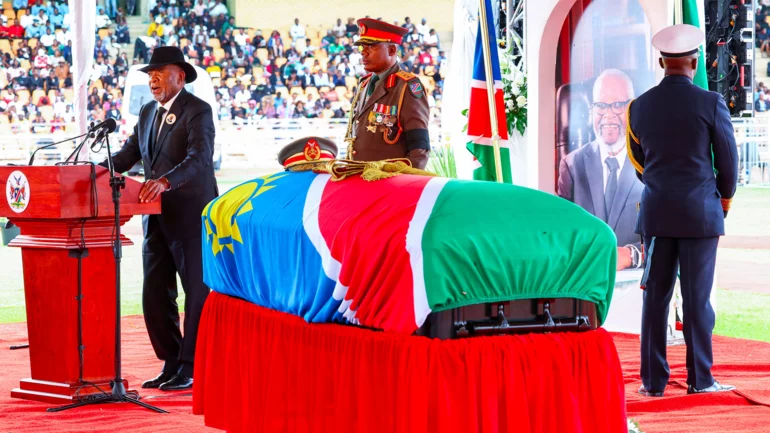 African leaders gather for funeral of Namibia's 'founding father' Sam Nujoma