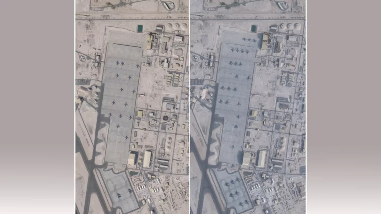 US used mobile launchers for missiles at Qatar base as Iran tensions rose, satellite pictures show