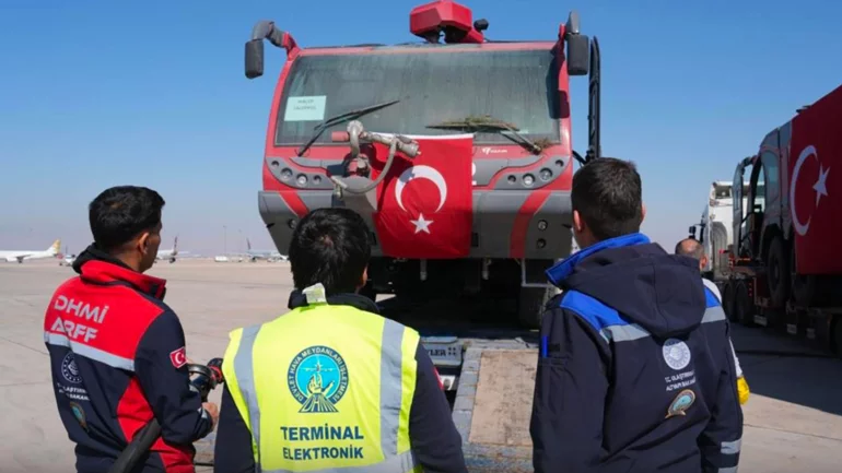 Turkey begins renovation work at Damascus Airport