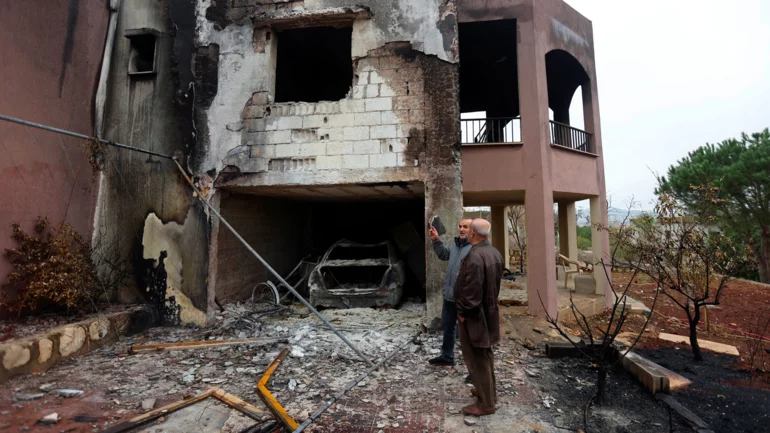 People in southern Lebanon, rushing home amid truce, hope fighting is over