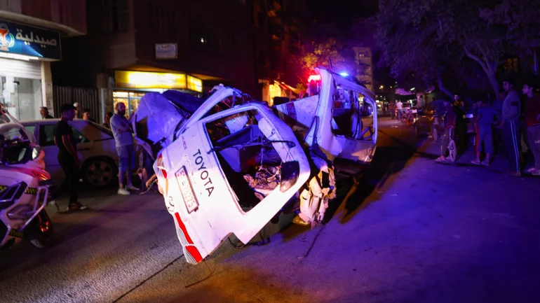 Two killed in minibus blast near Syrian capital