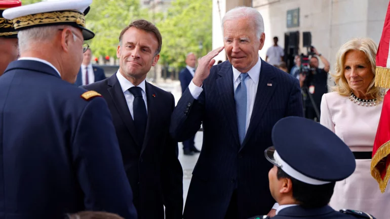 Biden, Macron to discuss Israel and Ukraine in pomp-filled state visit