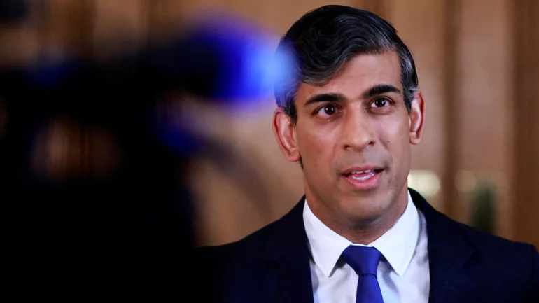 British jets shot down Iranian drones, PM Sunak says