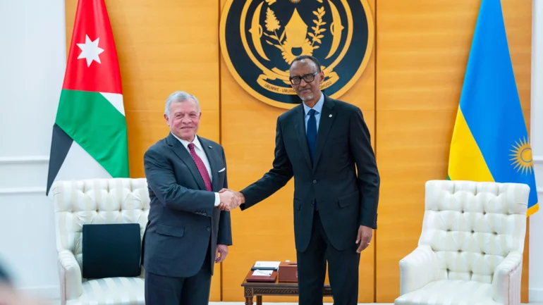 King of Jordan visits Rwanda to strengthen bilateral ties