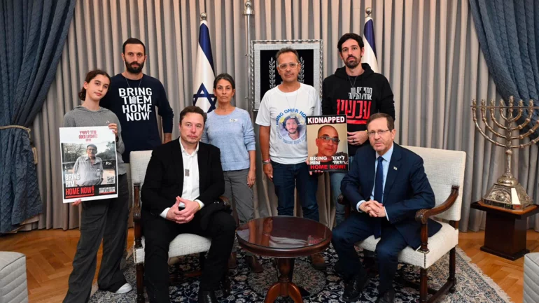 Backing Israel, Elon Musk sees need to stop murderous propaganda