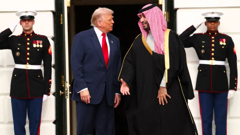 White House rolls out the red carpet for Saudi crown prince