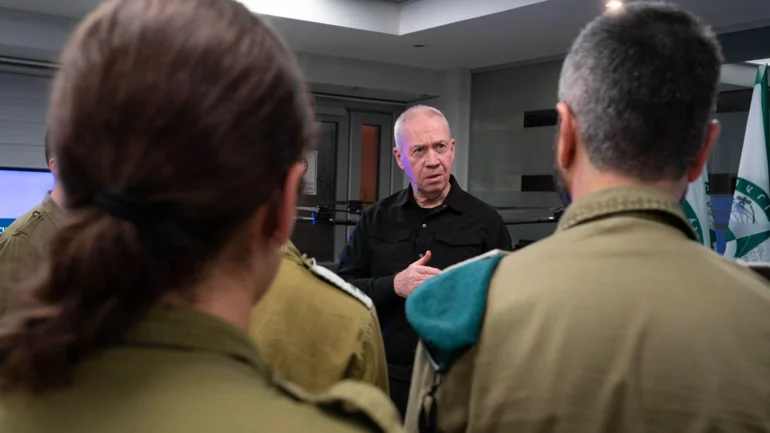 Iran strike will show your force, Israel's defence chief tells pilots
