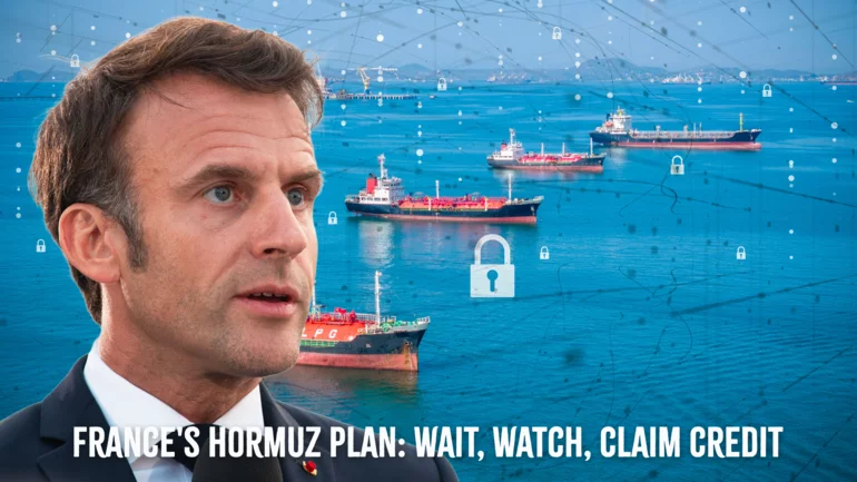 Macron: Prestige on the cheap, courage not included