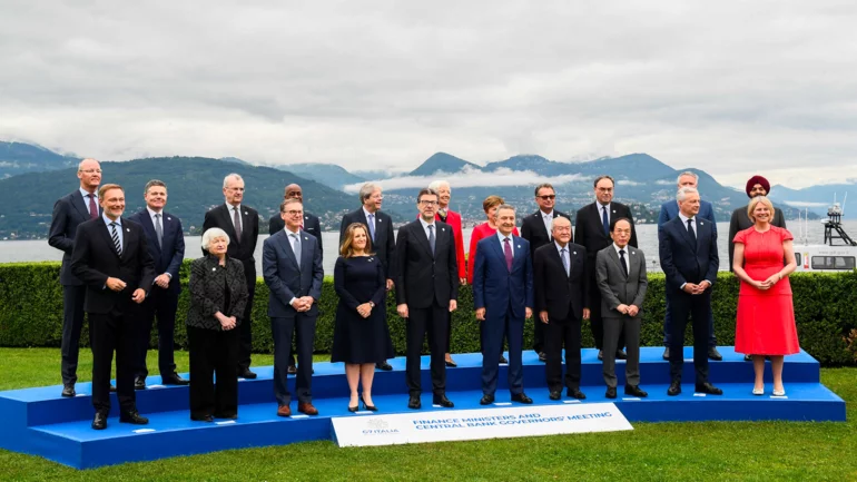G7 finance leaders to call on Israel to maintain Palestinian bank links