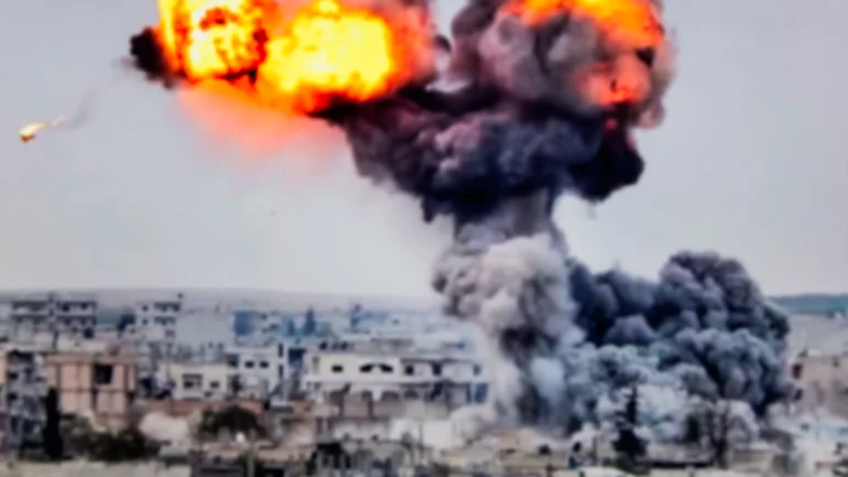 Israeli strike hits Syrian security building outside Damascus, security source says