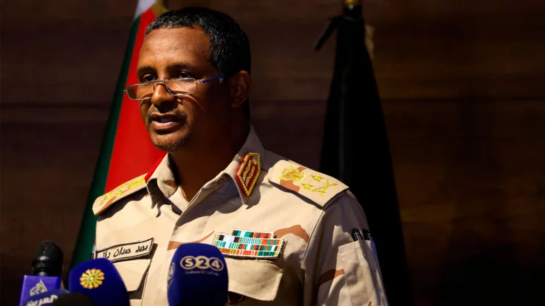 Head of Sudan's RSF accuses Egypt of being involved in airstrikes on group's troops