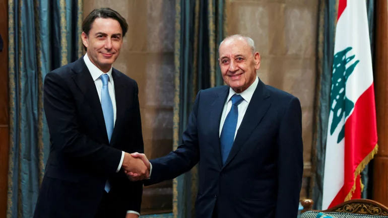 U.S. envoy says war at Lebanese-Israeli border would not be containable
